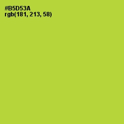 #B5D53A - Key Lime Pie Color Image