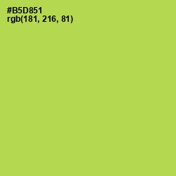 #B5D851 - Conifer Color Image