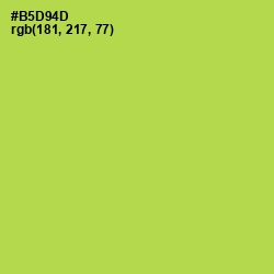 #B5D94D - Conifer Color Image