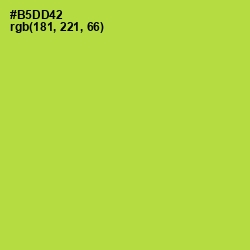 #B5DD42 - Conifer Color Image