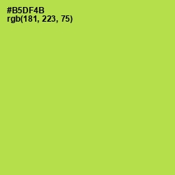 #B5DF4B - Conifer Color Image