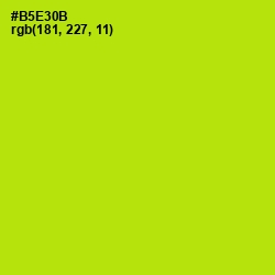 #B5E30B - Inch Worm Color Image