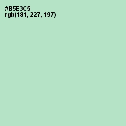 #B5E3C5 - Fringy Flower Color Image