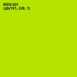 #B5E401 - Inch Worm Color Image