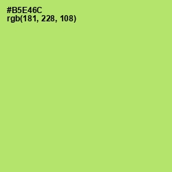 #B5E46C - Wild Willow Color Image