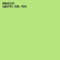 #B5E57C - Wild Willow Color Image