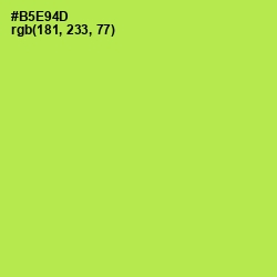 #B5E94D - Conifer Color Image