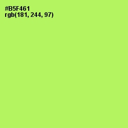#B5F461 - Conifer Color Image
