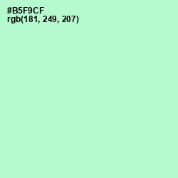 #B5F9CF - Magic Mint Color Image