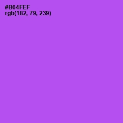 #B64FEF - Lavender Color Image