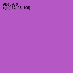 #B657C6 - Amethyst Color Image