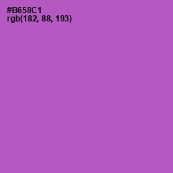 #B658C1 - Amethyst Color Image
