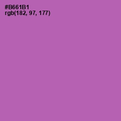 #B661B1 - Wisteria Color Image