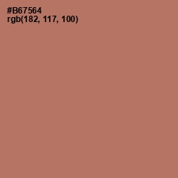 #B67564 - Coral Tree Color Image