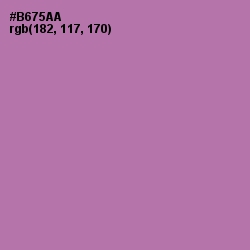#B675AA - Wisteria Color Image