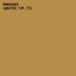 #B68D49 - Driftwood Color Image