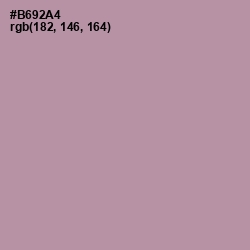 #B692A4 - Amethyst Smoke Color Image