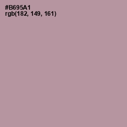 #B695A1 - Amethyst Smoke Color Image