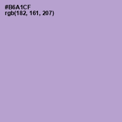 #B6A1CF - London Hue Color Image