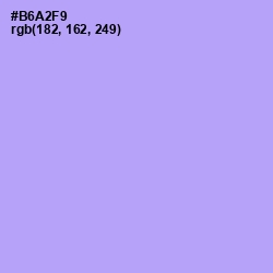 #B6A2F9 - Biloba Flower Color Image