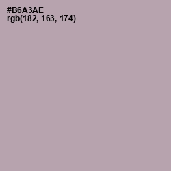 #B6A3AE - Shady Lady Color Image