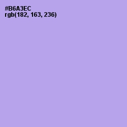 #B6A3EC - Biloba Flower Color Image