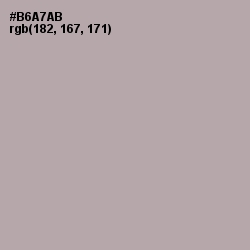 #B6A7AB - Silver Chalice Color Image