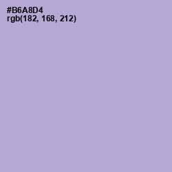#B6A8D4 - Logan Color Image