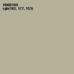 #B6B199 - Heathered Gray Color Image