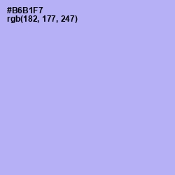 #B6B1F7 - Perano Color Image