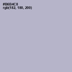 #B6B4C8 - Chatelle Color Image