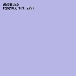 #B6B5E5 - Perano Color Image