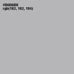 #B6B6B8 - Pink Swan Color Image