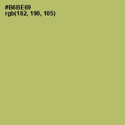 #B6BE69 - Gimblet Color Image