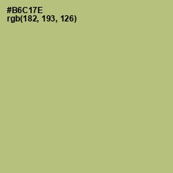 #B6C17E - Wild Willow Color Image