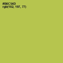 #B6C54D - Celery Color Image