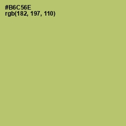 #B6C56E - Wild Willow Color Image