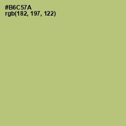 #B6C57A - Wild Willow Color Image