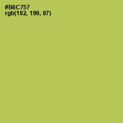 #B6C757 - Celery Color Image