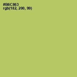 #B6C863 - Wild Willow Color Image