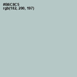 #B6C8C5 - Submarine Color Image