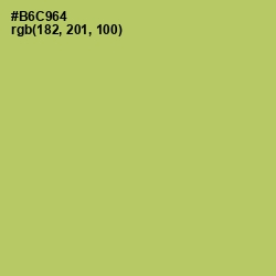 #B6C964 - Wild Willow Color Image