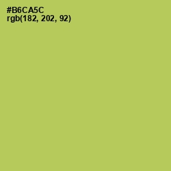 #B6CA5C - Celery Color Image