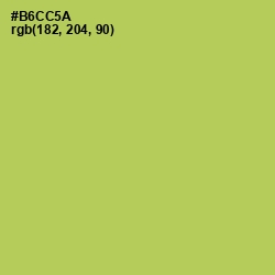 #B6CC5A - Celery Color Image