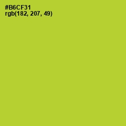 #B6CF31 - Key Lime Pie Color Image