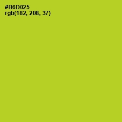 #B6D025 - Key Lime Pie Color Image