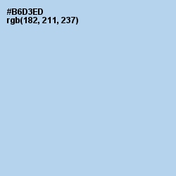 #B6D3ED - Spindle Color Image