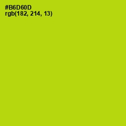#B6D60D - Rio Grande Color Image