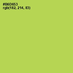 #B6D653 - Conifer Color Image