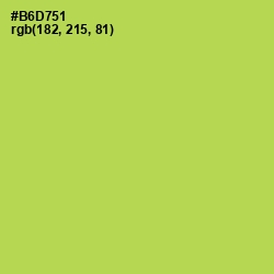 #B6D751 - Conifer Color Image